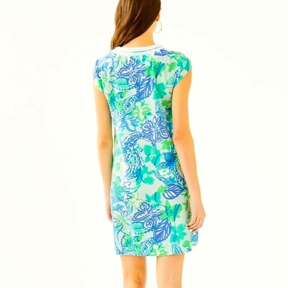 Lilly Pulitzer NWT Madia Tunic Dress Boom Croc A Locca Size XXS,XS,S,M - Picture 4 of 8